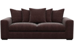 Florentine Large Fabric Sofa - Plum